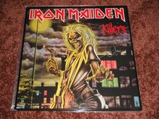 IRON MAIDEN STEVE HARRIS SIGNED VINYL ALBUM KILLERS