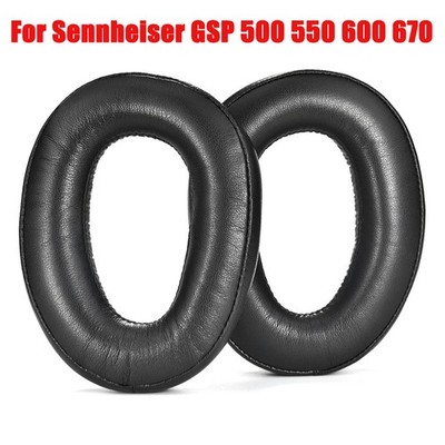 Replace Ear Pads Cover for Sennheiser GSP 500/GSP 550/GSP 600/GSP 670 Headphone