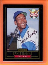 Ernie Banks 1999 Hillshire Farm Home Run Heroes Autographs #1
