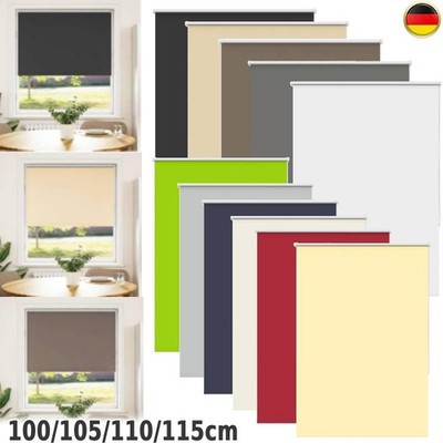 Verdunkelungsrollo Polyester Rollo Klemmfix Thermorollo Klemmrollo Fensterrollo