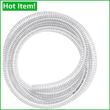 Versatile 10ft Clear PVC Suction Hose - 3/4" ID for Marine Industrial Use