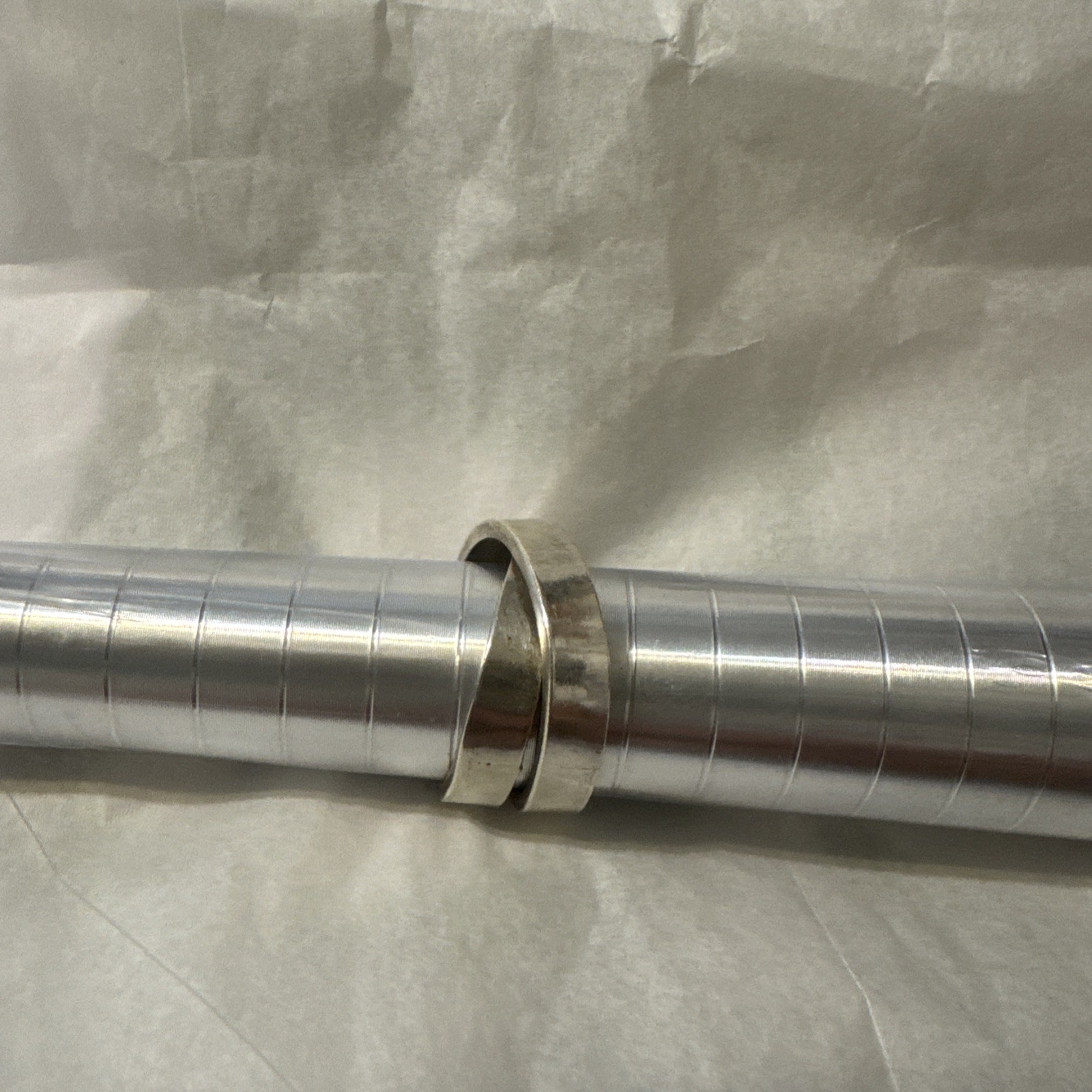 Silver Wrap Ring - image 2