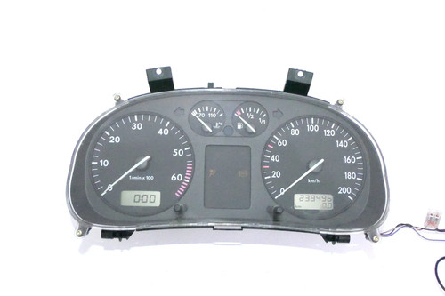 VW Polo 6N Tacho Tachometer Kombiinstrument 238.000km 6N0919860T 6N0919860R