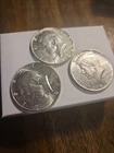 1964 50C  Lot (3) 90% Silver Kennedy Half Dollars
