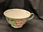 Vintage Occupied Japan Green Chintz Teacup and Saucer Set - Mint Condition — photo 9