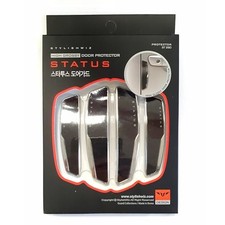 4 Pcs High Glossy Slim Door Edge Guards Bumper Protector Trim Guard Sticker