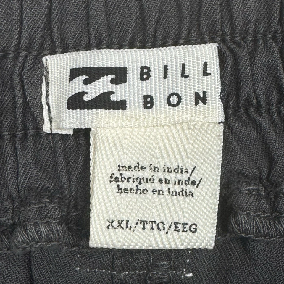 NUEVO Pantalones Cortos Billabong Road Trippin Mujeres XXL Juniors Cintura Elástica Bolsillos Y2K Foto 3 de 4