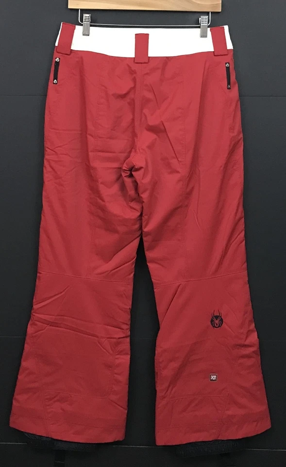 Женские красные изолированные лыжные штаны Spyder для команды сноубординга Venom размер S - Изображение 2 из 4