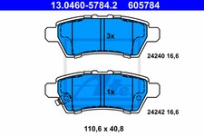 New Brake Pad Set, disc brake for NISSAN:ARMADA III SUV,PATHFINDER III