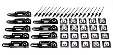 New 29-pc Full Windshield Trim Mounting Clip Set For 80-96 Ford Truck Bronco