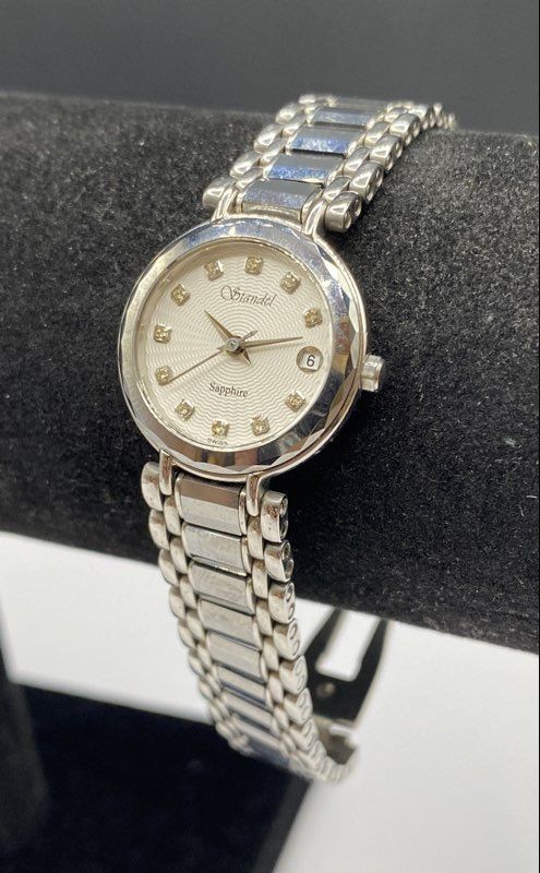 Standel Stainless Steel 23.4 mm Analog Quartz Women's Wristwatch
