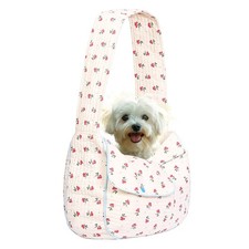 Flower Pet Sling Carrier for Cats Small Dogs Purse Gifts for Pet Mom Girls | ...