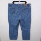 Levi's 540 Relaxed Fit Jeans Men 46x30 Fits 44x26 Vintage Made in USA Orange Tab — photo 3