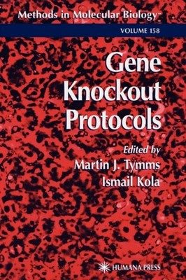 Tymms - Gene Knockout Protocols - New hardback or cased book - 74 - X555z