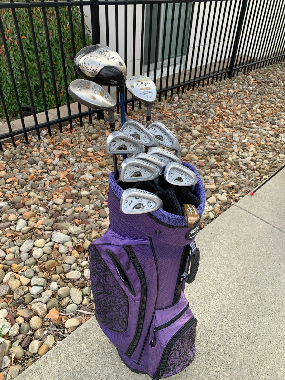 Complete Set of Women's Golf Clubs + Bag Callaway, Pro Kennex Mixed