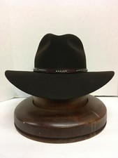 Stetson 4X LLano Chocolate Felt Hat With Free Hat Brush