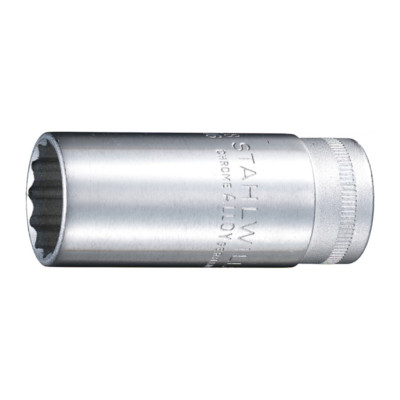 Stahlwille 02420032 46a Extra Deep 3/8'' 12-pt Socket, 1/2''
