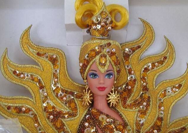 Mattel Barbie Bob Mackie GODDESS OF THE SUN Barbie unused | eBay