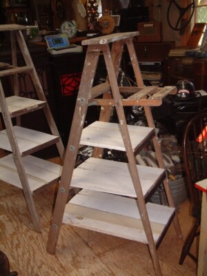 アンティーク雑貨 ladder Ladder Wood, Antique Vintage 59