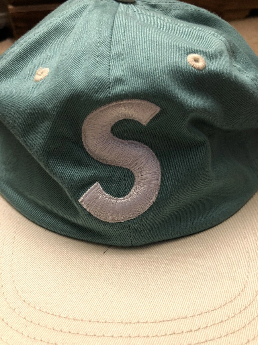 Supreme Washed S Logo 6 Panel Hat SS16