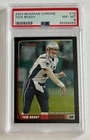 2003 Bowman Chrome Tom Brady Card # 14 PSA 8