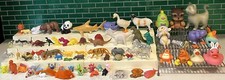 Huge Lot of 75 Animal Figurines Toys - Dinosaurs Jungle Ocean Farm Forest Tales