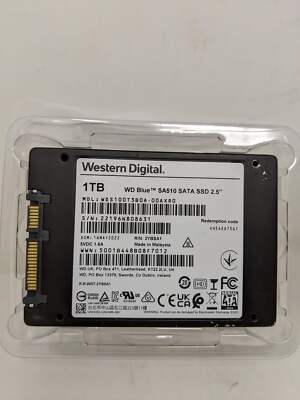 Western Digital 1TB WD Blue SA510 SATA Internal Solid State Drive