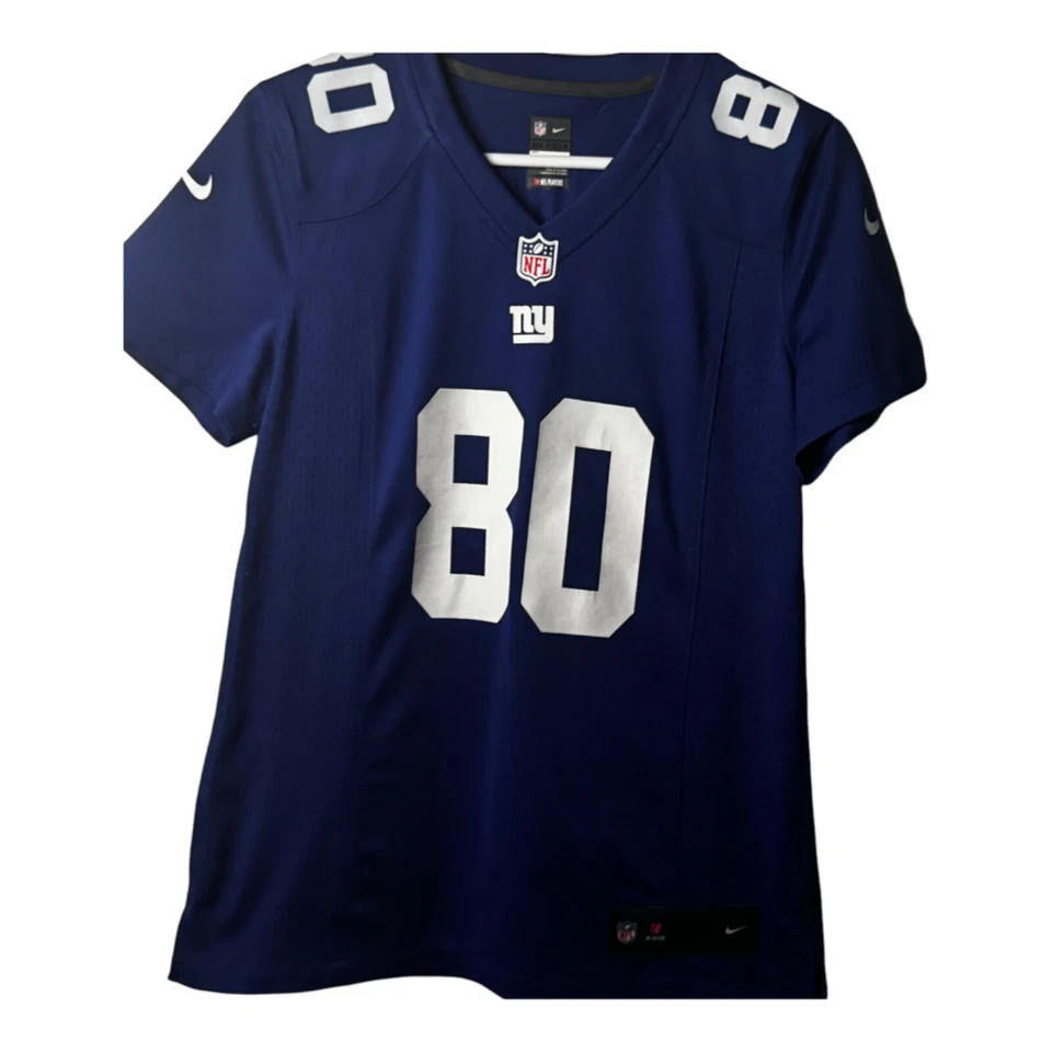 Camiseta para mujer NFL On Field Nike NY Giants #80 Cruz talla mediana Foto 4 de 4