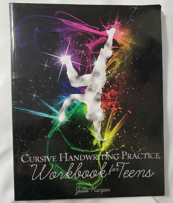 Cursive Handwriting Practice Workbook For Teens + extra workbook for elementary 