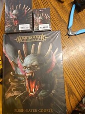 Flesh-Eater Courts Army Book Warhammer Aos Battletome, Tokens, Cards, Warscroll