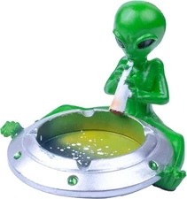 Outdoor Ash trays,Weed Ashtray, Cool Ashtrays for Outside to Alien, Diamond 