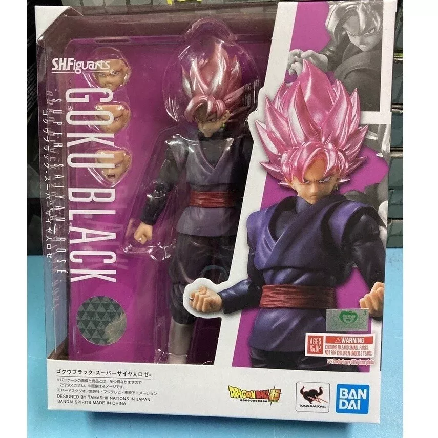 TAMASHII NATIONS Goku Black Super Saiyan Rose-, Bandai Spirits S.H.Figuarts  Action Figure