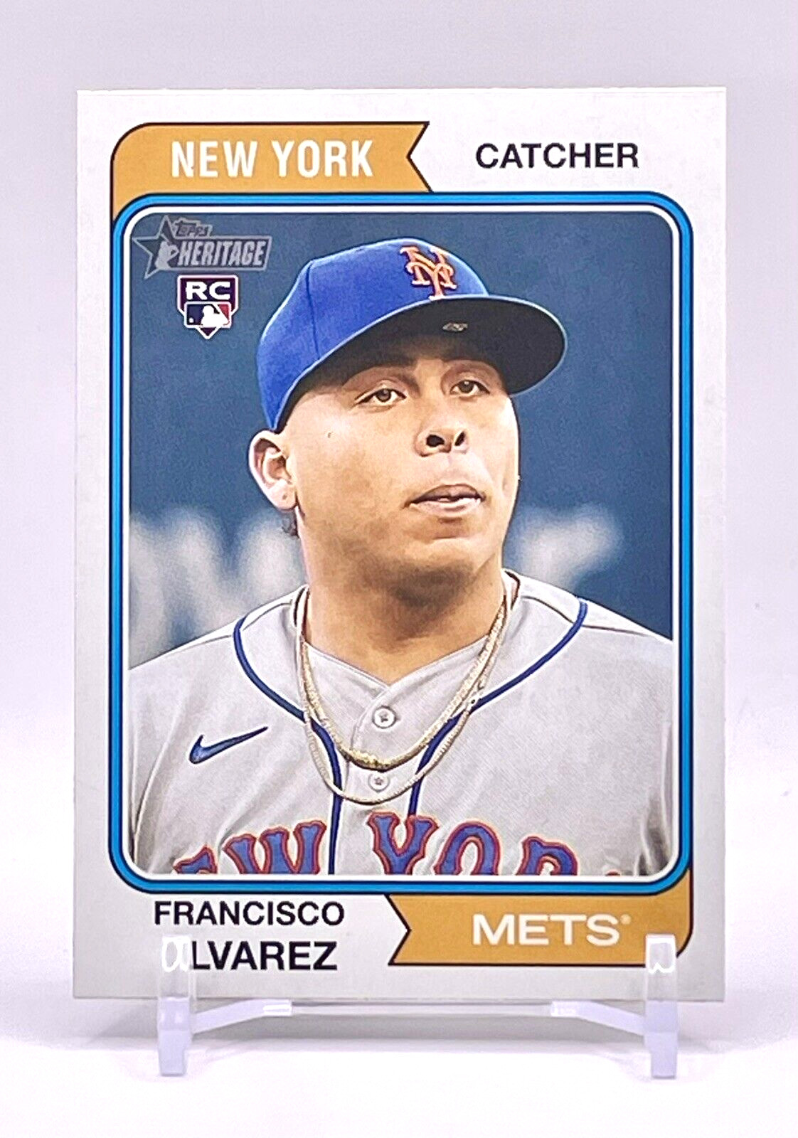 2023 Topps Heritage Francisco Alvarez RC Rookie #388