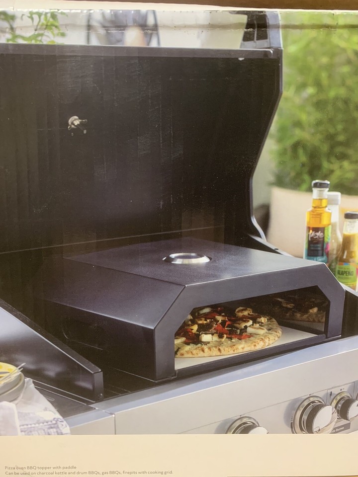 Home Pizza Oven BBQ Topper With Paddle eBay