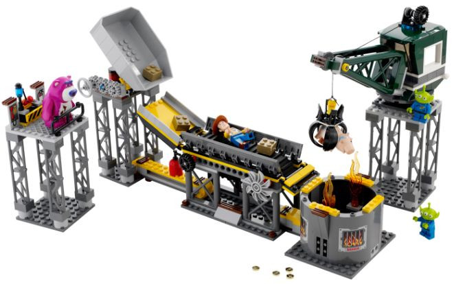 Lego Toy Story 3 7596 Trash Compactor Escape Lotso Hamm Woody
