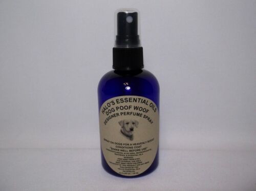 DOG ESSENTIAL OIL PET FRAGRANCE SPRAY POOF WOOF 2 oz ALL NATURAL U PICK SCENT - Picture 1 of 2