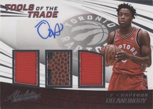 2017-18 OG Anunoby Panini Totally Certified Rookie Roll Call 