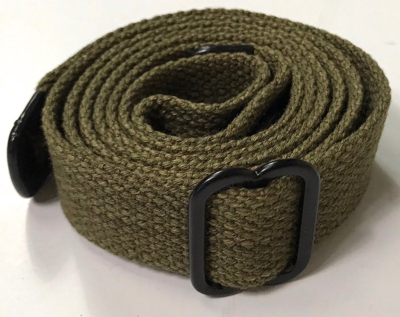 WWII US AIRBORNE PARATROOPER M1A1 CARBINE RIFLE WEB CARRY SLING-OD#7