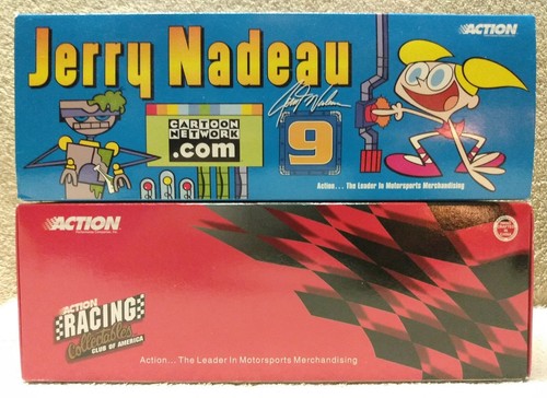 1999 Action ~ Jerry Nadeau #9 Taurus/Cartoon Network Dexter ~ 1/24 Diecast Bank - Picture 16 of 19