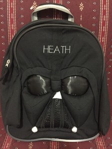 Pottery Barn Disney Star Wars Darth Vader Talking Sounds Backpack