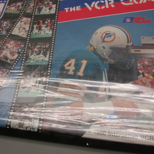 Vintage VCR Quarterback Game NFL 1986 Sealed! eBay
