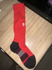 Under Armour Socks Ref Cushioned UA Team Over-the-Calf Logo Youth Small