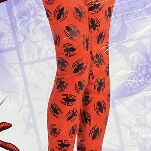 Marvel Spider Girl Leggings Child M/L Halloween Costume Accessory Dress Up New - Picture 3 of 9
