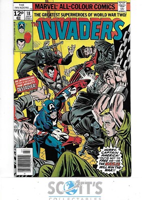 INVADERS  #18  VF   1ST DESTROYER
