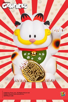 ZCWO Garfield FORTUNE Gold Rush PVC Figure Model H26CM(10.23in) --IN STOCK