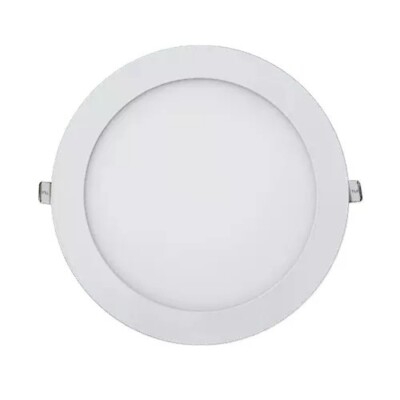 LED Rund Panel Leuchte Aurora Enlite Slimline 12W IP44 157mm Ausschnitt 3000K 660 lms