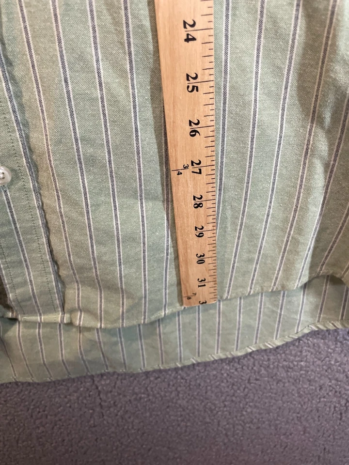 Arrow Button Up Shirt Men's 3XL  Short Sleeve Cotton Blend preppy Business - Image 4 of 4