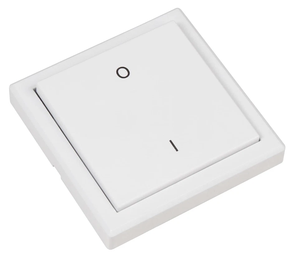 Funk-Schalter Set "Comfort" 1x Empfänger bis 70m + 1x Wandtaster 2000W kabellos - Bild 2 von 4