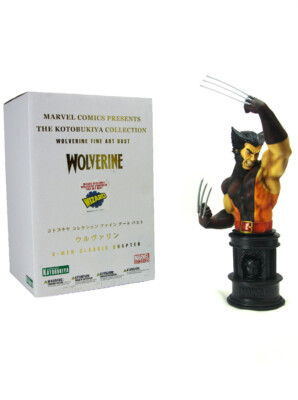 KOTOBUKIYA Marvel 2009 SDCC Wolverine X-force Art Bust Le 500