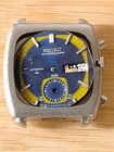 Vtg SEIKO Monaco 7016-5001 — Case With Incomplete Movement + Spare Parts